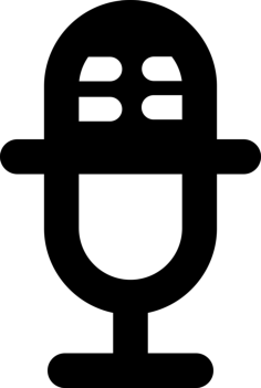 Retro Microphone Silhouette Svg Vector, Free Vectors File
